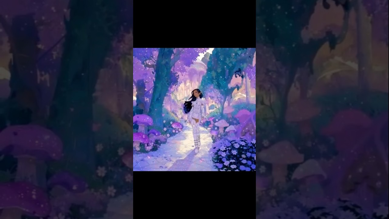 DEEP RIVER (Techno Trance Remix) |  Princess Azura Flower Dragon dance  at the Crystal Palace Ulyria