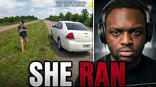 Woman Flees After Cop Changes Her Tire… Then THIS Happens Woman Flees After Cop Changes Her Tire
