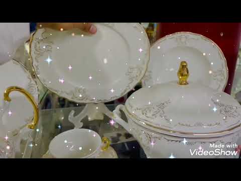 طقم صيني اصلي 100