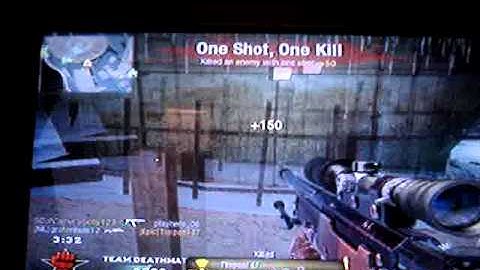 COD Black ops: No scope in Array(L96A1)