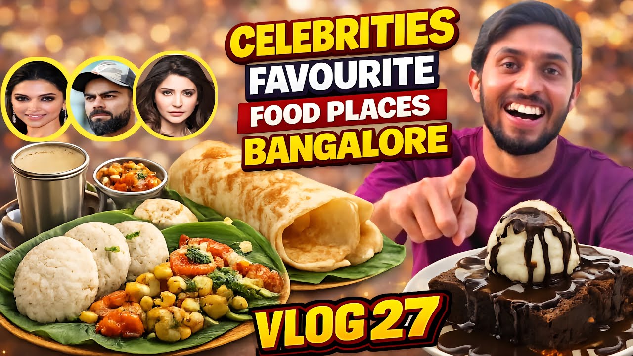 I went to INDIA's Top Celebrity's Secret Food Spots in Bangalore