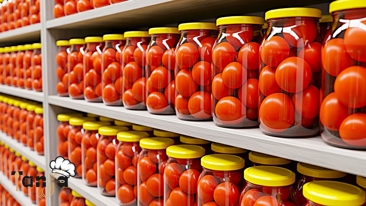 Я храню свежие помидоры в банке до зимы! Они не портятся годами!