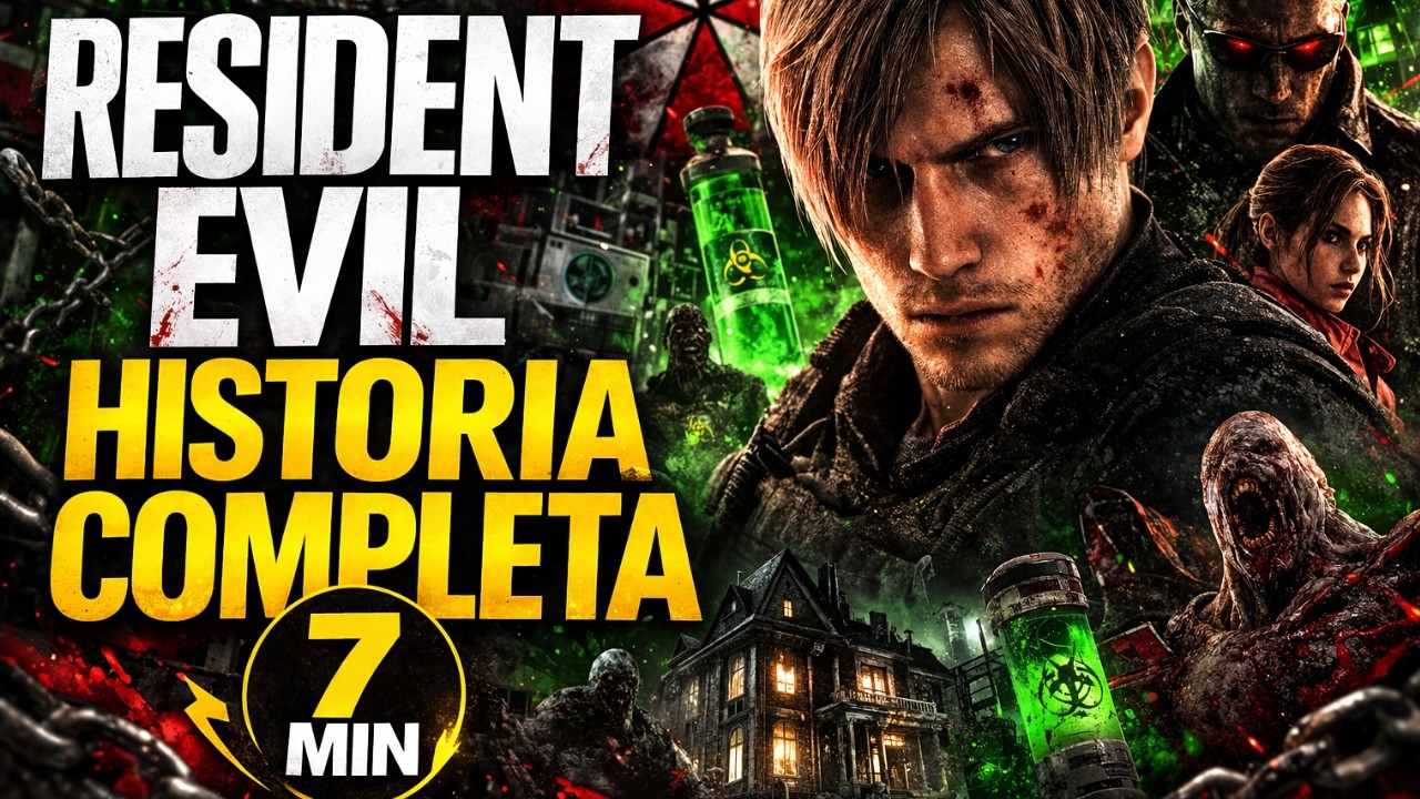 Toda la HISTORIA de Resident Evil en 7 MINUTOS (la saga completa ...