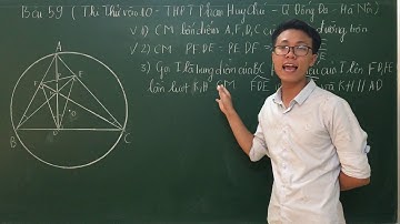 Công phá hình học đề thi vào 10 P59 | Luyện thi vào 10