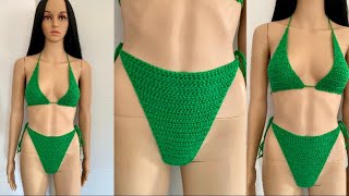 This Crochet Bikini Bottom Pattern Works For Every Size