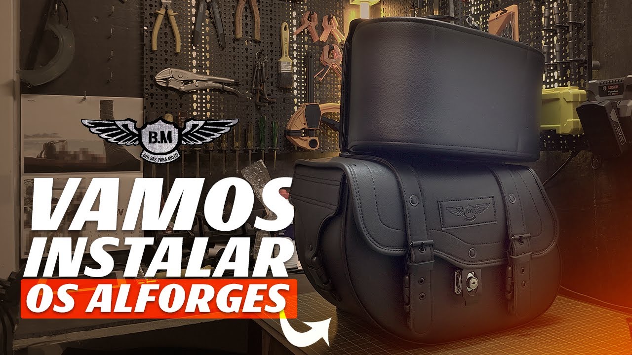 A Saga do Alforge | Bolsas para Moto | Super Meteor 650