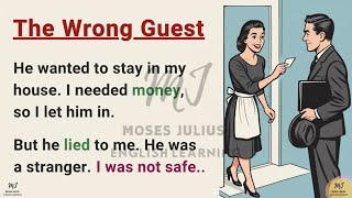 Learn English through Stories Level 3⭐ The Wrong Guest - Graded Reader | English Audio Story Podcast