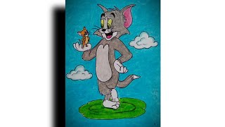 Tom and Jerry drawing ️ status। Friendship day status। #shorts #YouTube_shorts #Tom_&_jerry_status