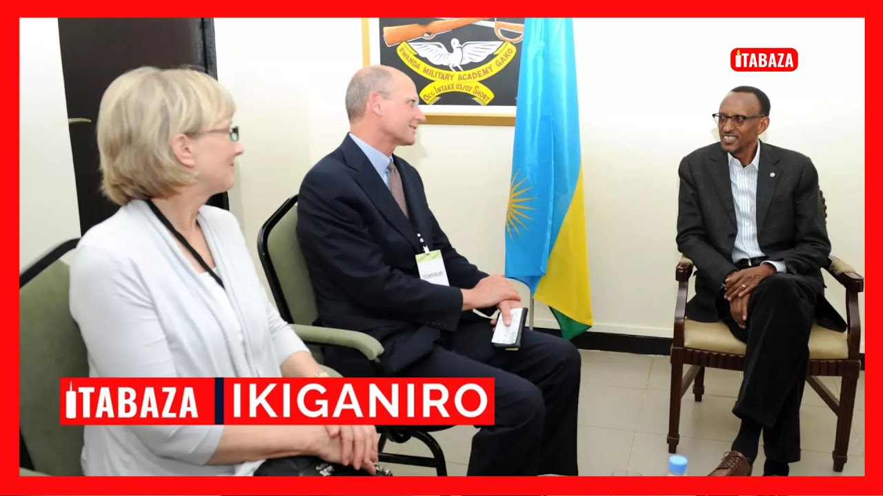 INKURU UTABARIWE: Yamusanze mu Kigo cya Gisirikare - Habaye iki igihe P. Kagame ahura na Ted Wilson?