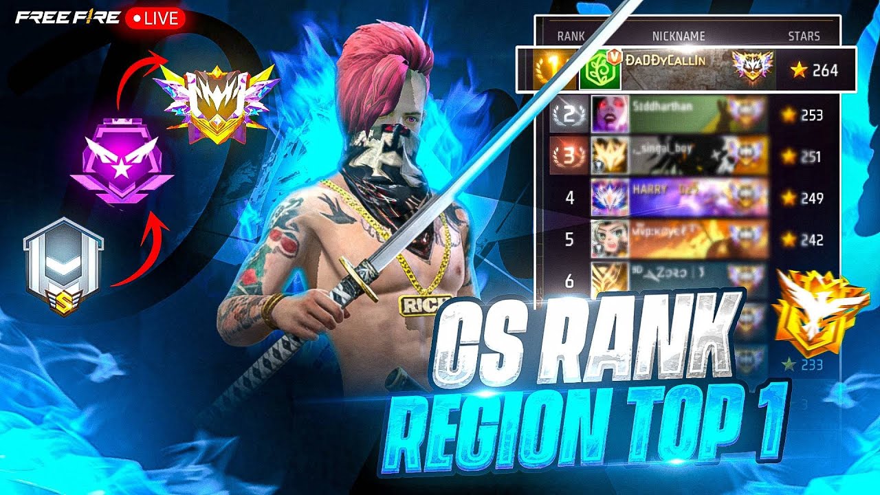 DADDY CALLING IS BACK CS REGION TOP 1!! MOBILE GAMEPLAY 🔥