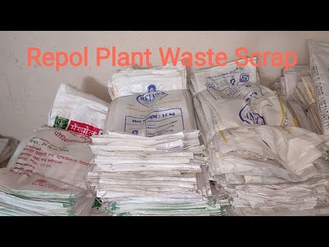 P.P Repol Bags Scrap | P.P Misprinting Bags Scrap | Pure Polypropylene | Plastic Scrap Plant Waste