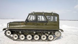 УАЗ на гусеничном ходу Ухтыш UAZ crawler Uhtysh #вездеходы