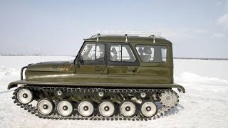 ⁣УАЗ на гусеничном ходу Ухтыш / UAZ crawler Uhtysh   #вездеходы