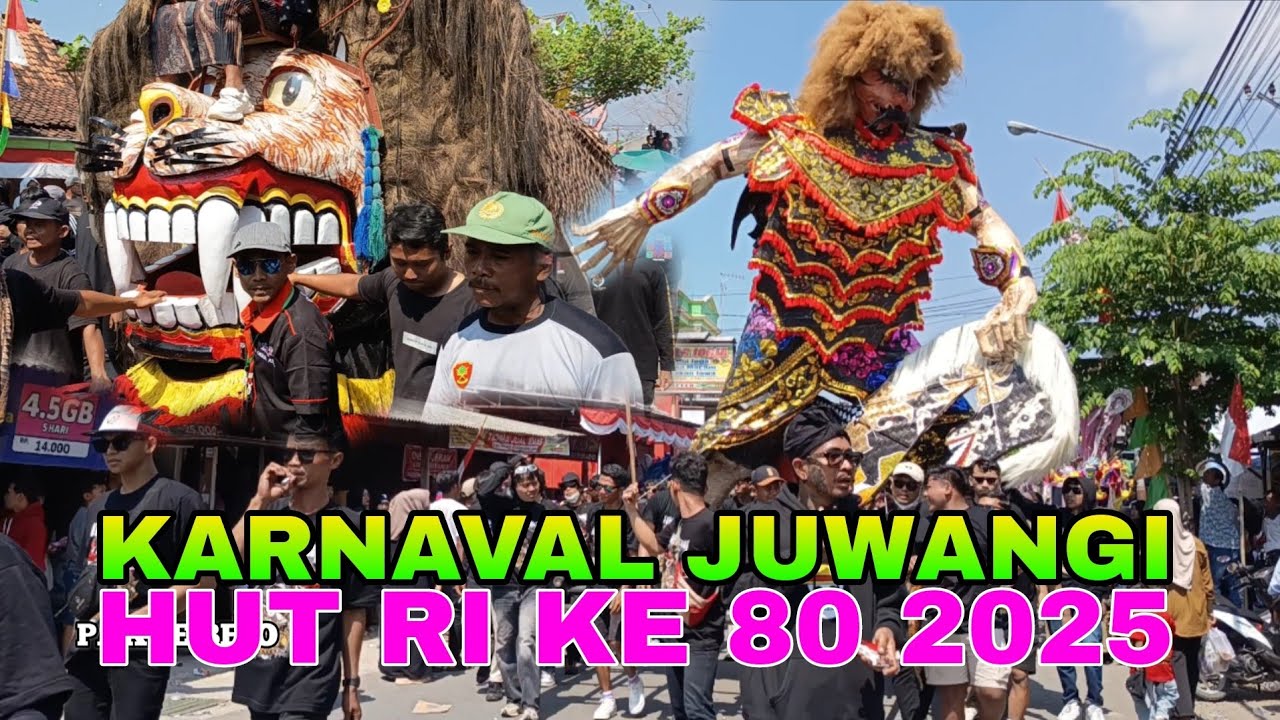 KARNAVAL JUWANGI HUT RI KE 80 2025