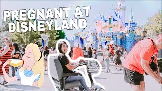 8 MONTHS PREGNANT IN DISNEYLAND \& WITH TWO KIDS