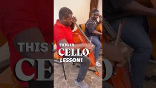 Simple Cello Lesson with Teacher 🎻 #TPSmusic #Cellolearn #orchestra