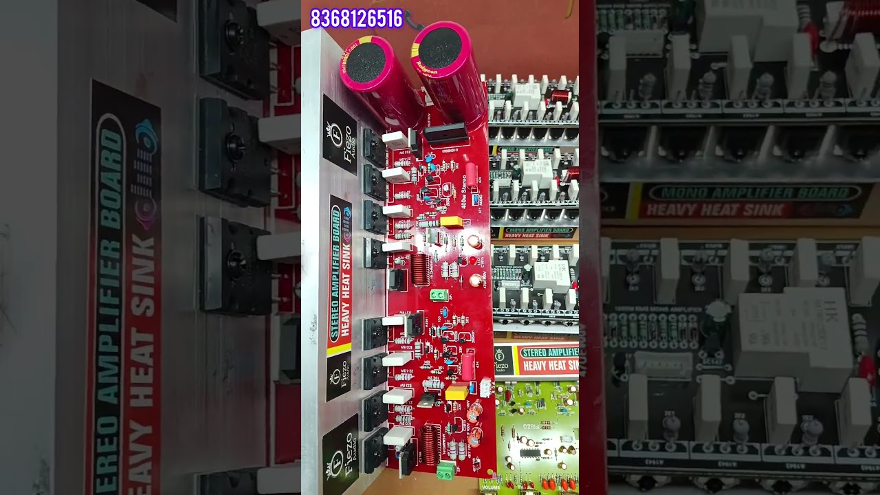 👍400WATT STEREO AMPLIFIER BOARD/200+200 WATT AMPLIFIER BOARD 👍