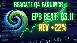 Seagate (STX) CRUSHES Earnings: 32TB Drives, AI Boom & Record Margins! 🚀