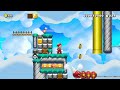 Caterpillar Clifftop - SMM2 stage showcase
