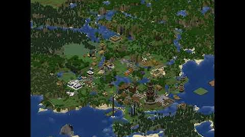 Loserville Dynmap Timelapse