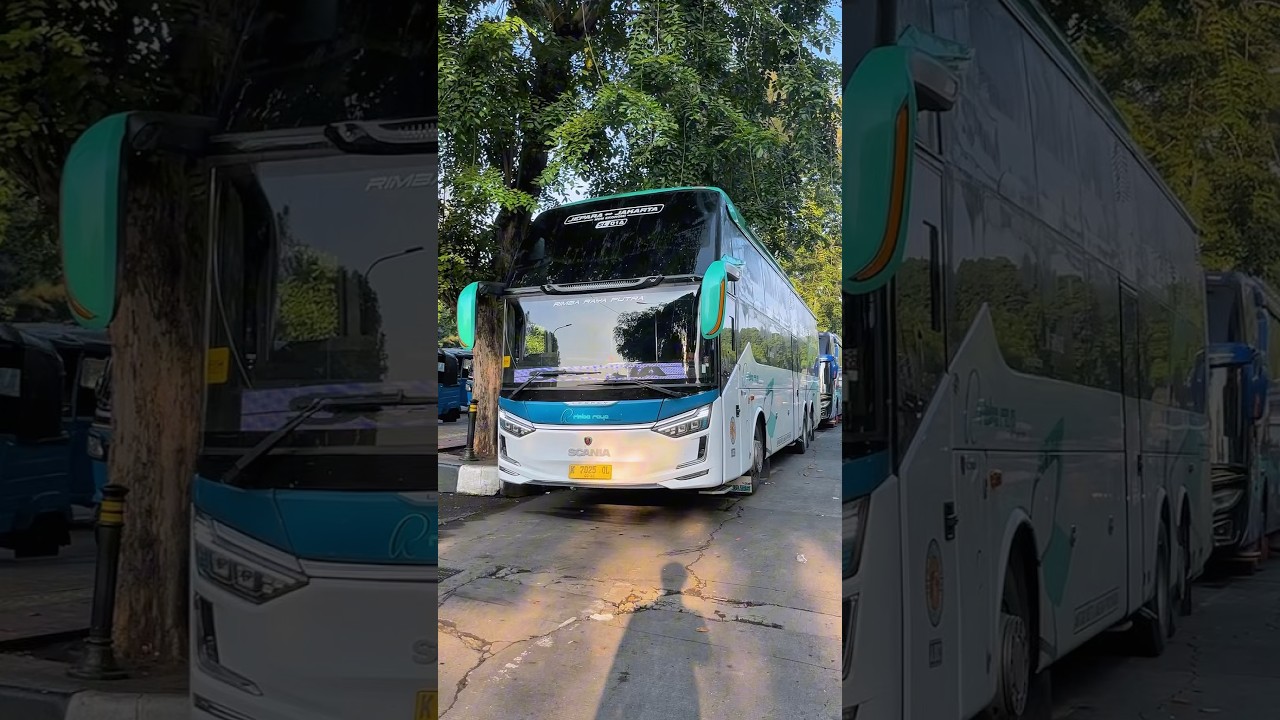 BUS AKAP ANGKATAN PAGI DI TERMINAL GROGOL DI ISI BUS BANTER‼️