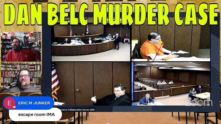 DAN BELC MURDER CASE | LIVE ZOOM COURT DRAMA | COU...