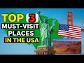 Top 3 Must-Visit Places In The USA 🇺🇸 | Travel In 2025