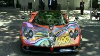 BOO! Pagani Zonda F in Madrid