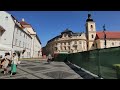 Sibiu Old Town, Romania - 22nd of July 2022