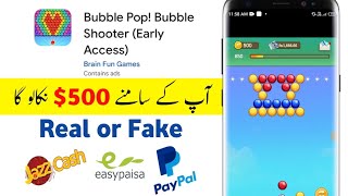 Bubble Pop! Bubble Shooter App Real or Fake  | Bubble Pop App Withdrawal proof | Bubble Pop App screenshot 5