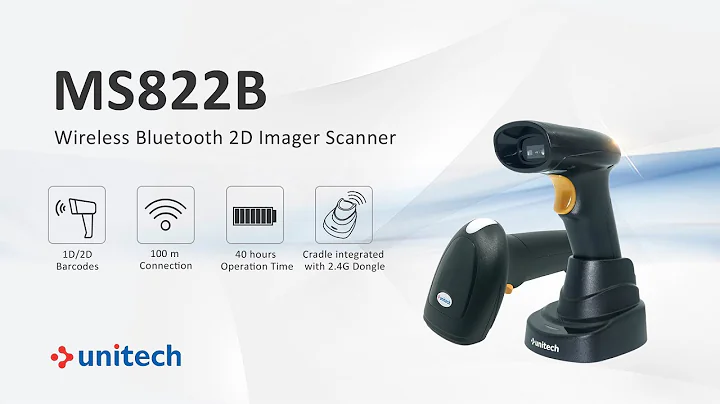 【Wireless 2D Imager Scanner】MS822B