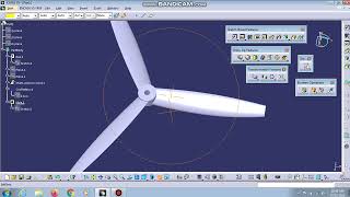 Propeller design in catia v5 in just 5 minutes || Part modeling