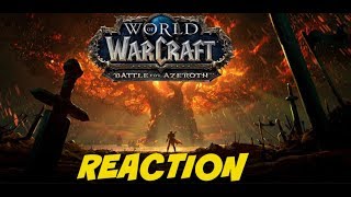 World Of Warcraft Burning Of Teldrassil Warbringers Sylvanas Cinematic Reaction