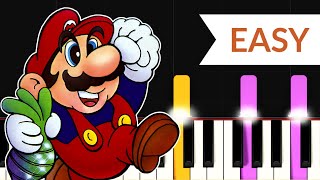 Overworld Theme - Super Mario Bros. 2 (EASY Piano Tutorial) Resimi