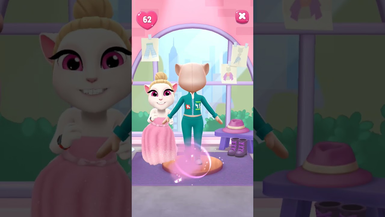 Squid Game player In My Talking Angela 2 