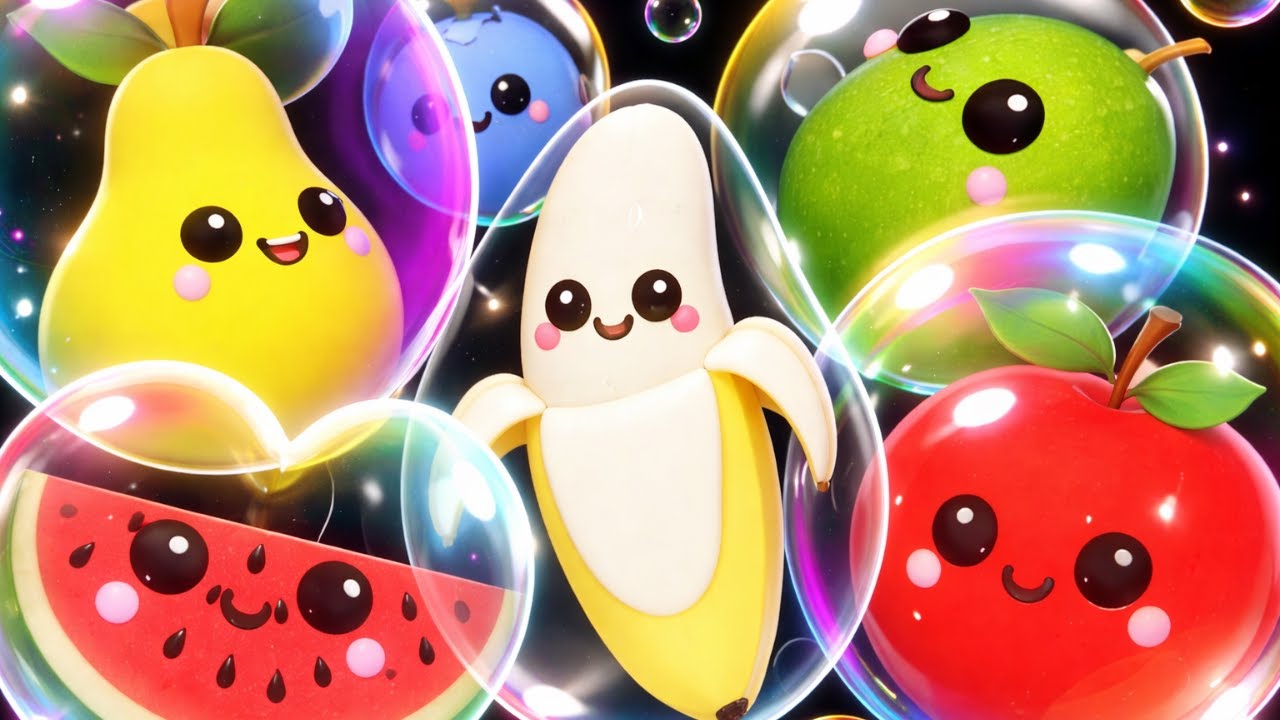 Relaxing Sensory Fruit Party 🍉🍊 | Fun & Calm Together