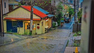Download Lagu Japan - Central Tokyo Sakura Walk on a Rainy Day • 4K HDR MP3