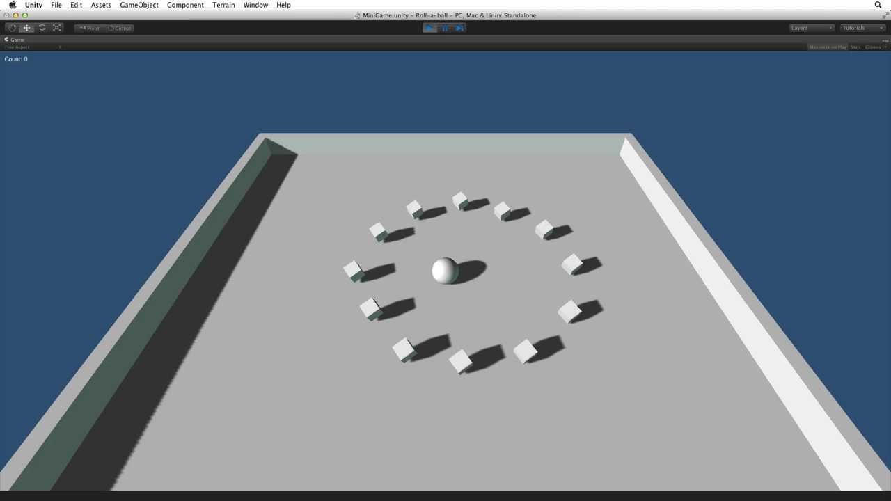 roll a ball unity youtube (Unity 4) Introduction - 00 - Roll-a-ball - Unity Official Tutorials