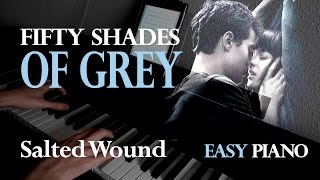 50 Shades of Grey - Salted Wound (Piano Cover | Sheet Music | Partituras)