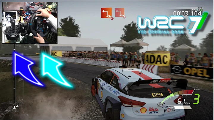 Hyundai i20 WRC Deutschland / Logitech G29 WRC 7