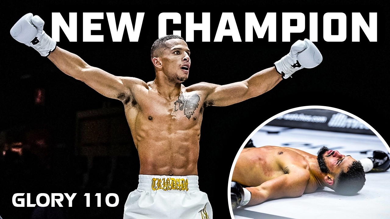 AND NEW! Miguel Trindade delivers the performance of a lifetime at GLORY 110