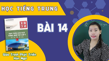 Học Tiếng Trung Giáo Trình Phát Triển Hán Ngữ Tổng Hợp Sơ Cấp 1 - Bài 14 Tôi Đã Mua 1 Chiếc Áo Len