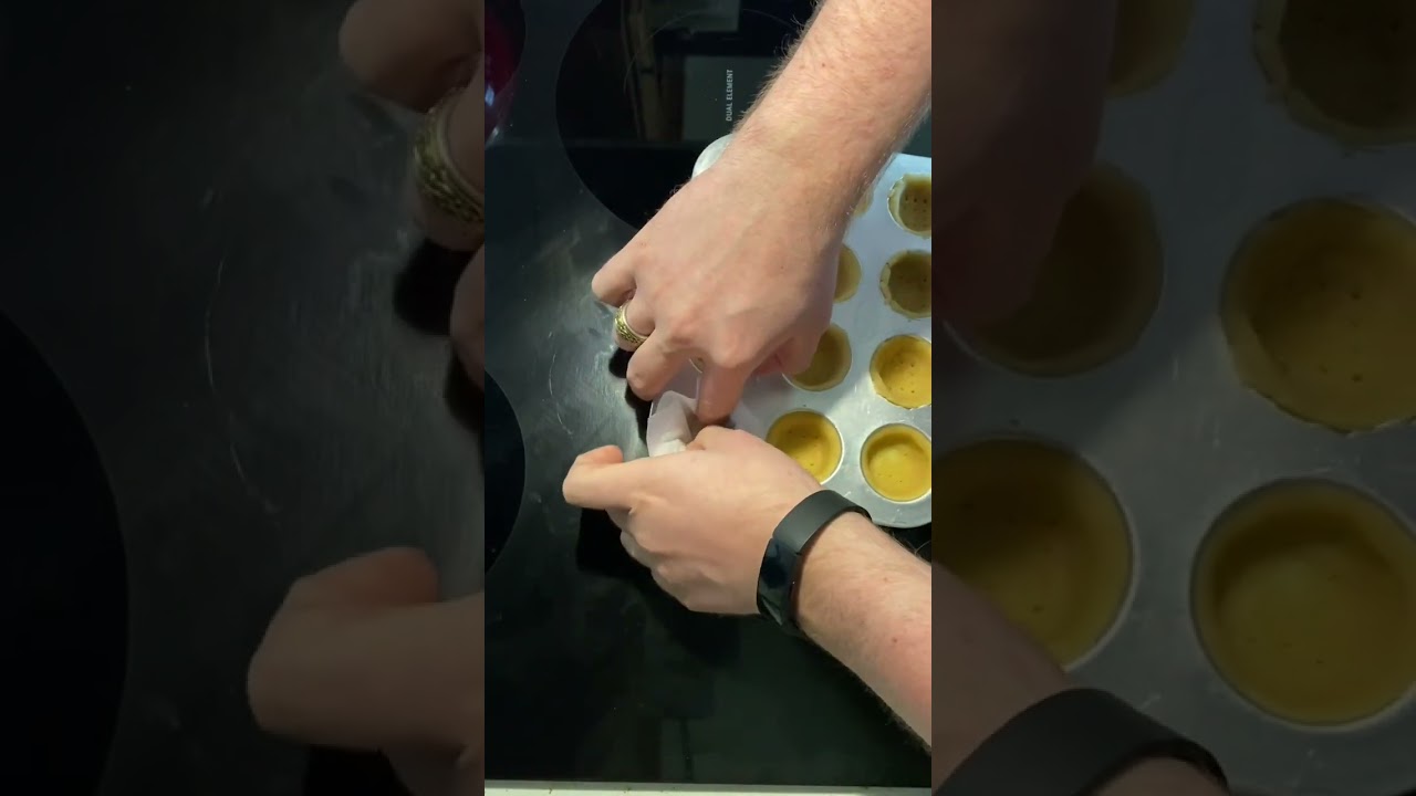 How to MAKE the best TART SHELLS Finale! #shorts #food #cooking
