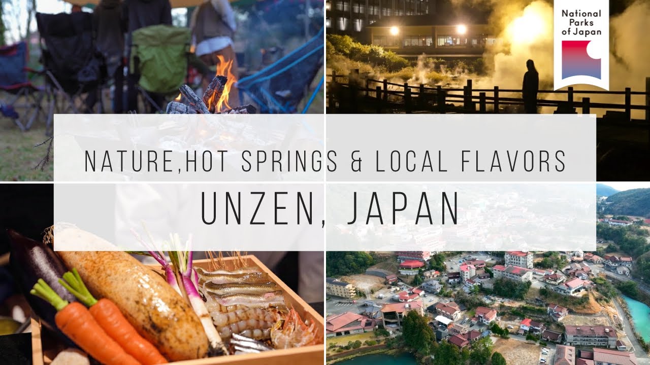 Unzen-Amakusa | Nature, Hot Springs & Local Flavors | National Parks of Japan