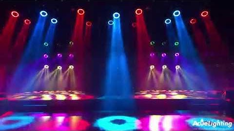 Acue Lighting 2019 Showroom Demo Part 2 / Stage & Club Lighting Design