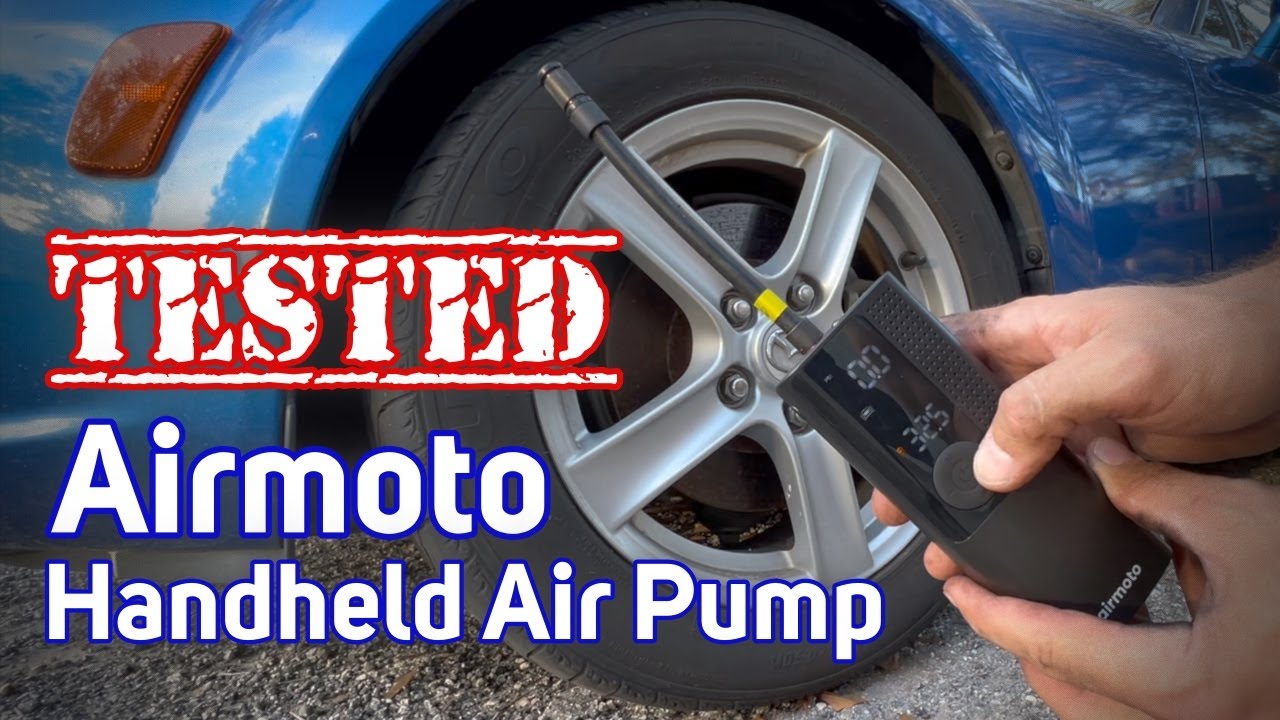 The BEST handheld air pump on Amazon? Let's find out! Airmoto Portable