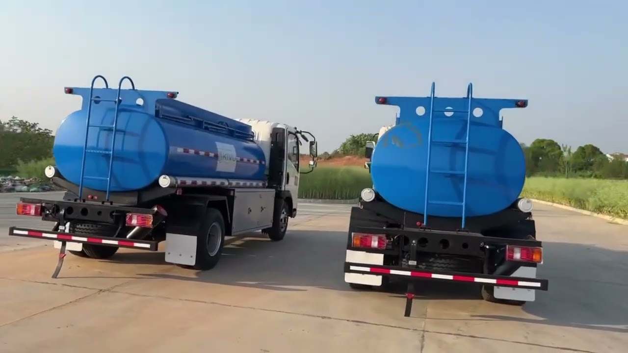 Sinotruk HOWO 5000liters Fuel Oil Bowser Refueler Diesel Petrol, Oil Tanker Truck, Fuel Tank Dispens