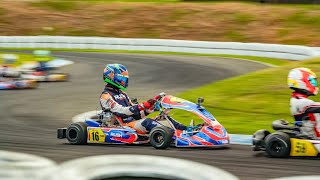 2023 X30 Australian Karting Championship Rd 5  Heat 1 (12th3rd) Onboard