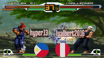 FT5 @svcsplus: hyper13 (PH) vs lualbert2016 (PE) [SNK vs Capcom svc Fightcade] Jan 8