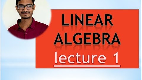 UPSC Mathematics Optional | Linear algebra (in Hindi) | Vector space (2020-2021)